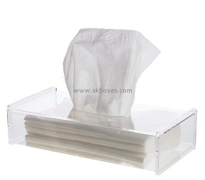 Custom wholesale acrylic tissue box cover BTB-262