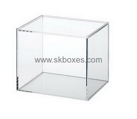 Acrylic box manufacturer customized acrylic 5 sided box BDC-378
