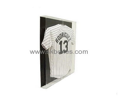 Perspex box manufacturers customized acrylic sports jersey shadow box BDC-497