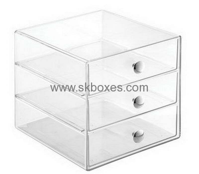 Plastic company custom acrylic drawer boxes container BDC-905