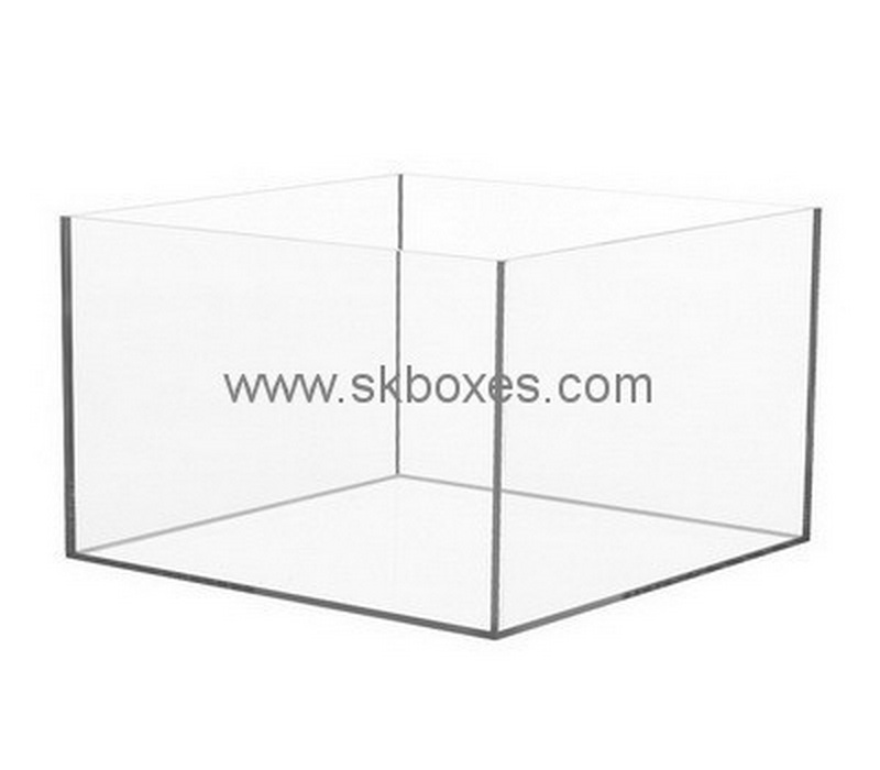 Customize large clear acrylic containers BDC-1606