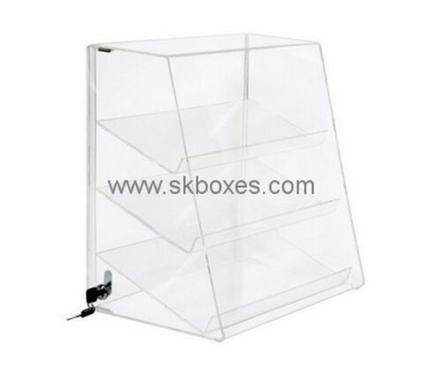 Custom 3 tiered acrylic display cabinet BDC-1912