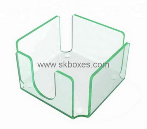 Custom acrylic note pad holder BDC-1968
