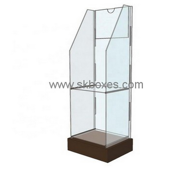 Custom tiered acrylic display cabinet BDC-2007