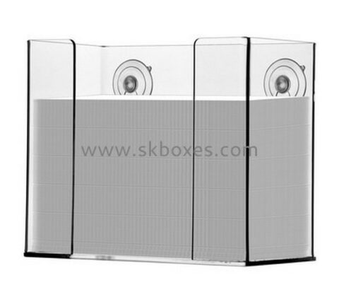 Custom wall mounted acrylic tissue paper dispenser holder box BDC-2202