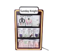 Wholesale custom acrylic LED display cabinet BLD-116 Wholesale custom acrylic LED display cabinet