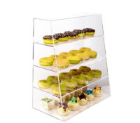 Wholesale custom acrylic 4 tiers dessert display case