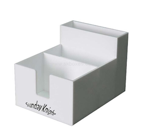 Wholesale custom acrylic tabletop 3 divider organizer