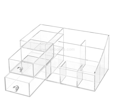 Wholesale custom acrylic beauty drawer organizer