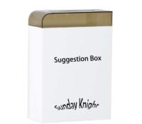 Wholesale custom acrylic company suggestion box