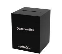 Custom acrylic money storage container BDB-380 Custom acrylic money storage container