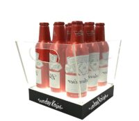Wholesale custom acrylic beer LED display bucket