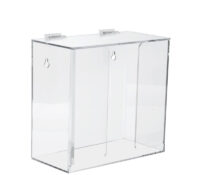 Custom acrylic wall emesis bag dispenser box