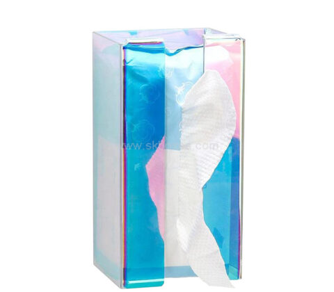 Custom acrylic wall paper hand towel holder