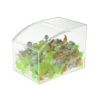 Custom acrylic candy retail display storage box