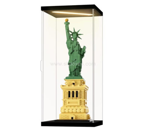 Custom acrylic model sculpture LED showcase