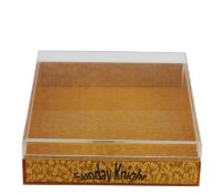 Custom acrylic gift storage box with lid
