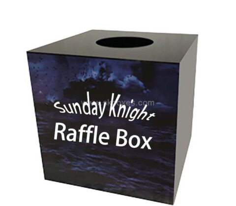 Custom acrylic multifunctional raffle draw box