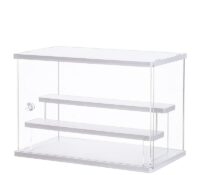 Custom acrylic 3 tiers collectibles showcase