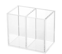 Custom acrylic makeup pencils holder box