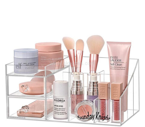 Custom acrylic beauty organizer