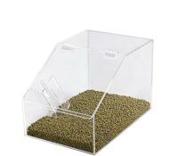 Custom acrylic supermarket food display box BFD-439 Custom acrylic supermarket food display box
