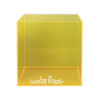 Custom acrylic luxurious square 5 sided storage box