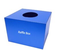 Custom acrylic corporate bonus draw box