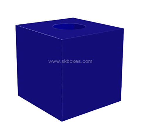 Custom acrylic raffle box for corporate promotions