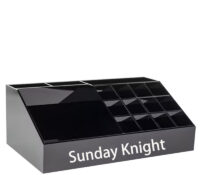 Custom acrylic desktop beauty organizer BMB-305 Custom acrylic desktop beauty organizer