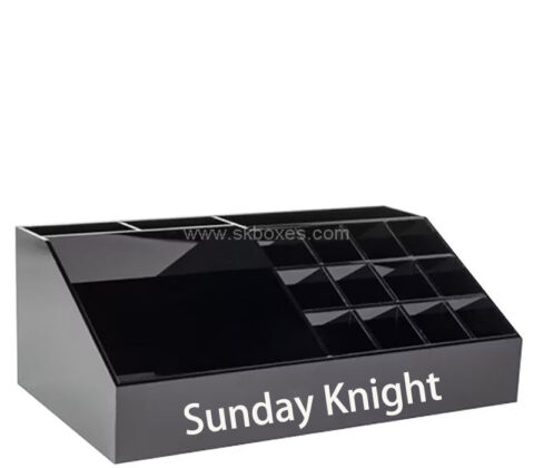Custom acrylic desktop beauty organizer