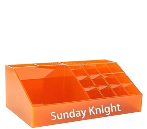 Custom acrylic multi dividers cosmetics organizer