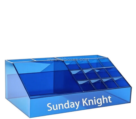 Custom acrylic multi dividers luxury beauty organizer