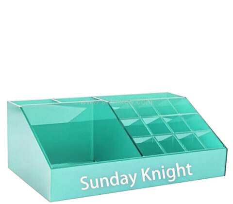 Custom acrylic multi dividers professional salons beauty organizer