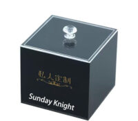 Custom acrylic luxurious storage box with lid