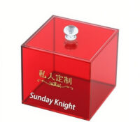 Custom acrylic luxurious box with lid