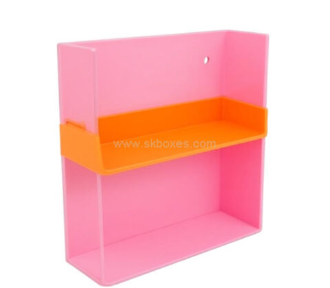 Custom acrylic wall mounted disposable gloves dispenser