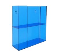 Custom acrylic wall mounted disposable gloves holder