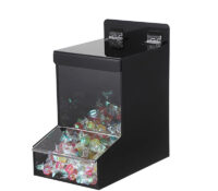 Custom acrylic wall candy dispenser