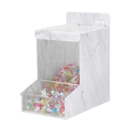 Custom acrylic wall retail shop candy dispenser
