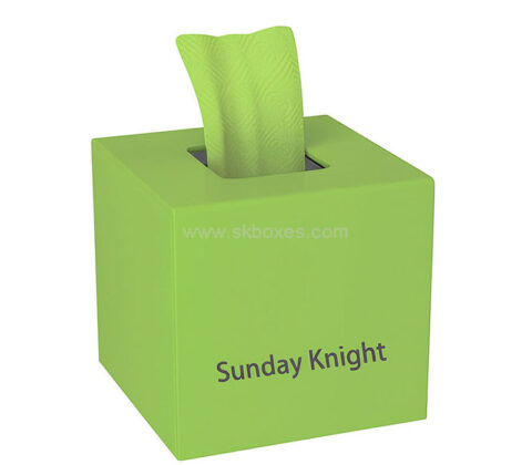 Custom acrylic cafes napkin dispenser