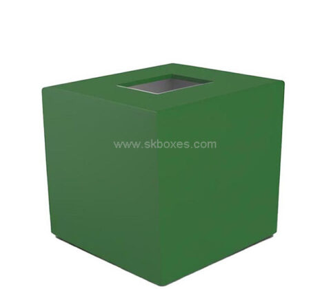 Custom acrylic office facial napkin dispenser holder