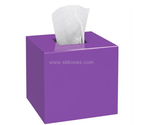 Custom acrylic lobbies facial napkin dispenser