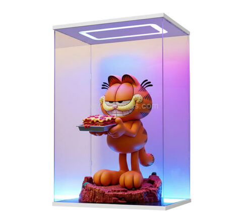 Custom acrylic Garfield LED display case