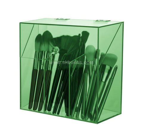 Custom acrylic 3-slots makeup brush organizer