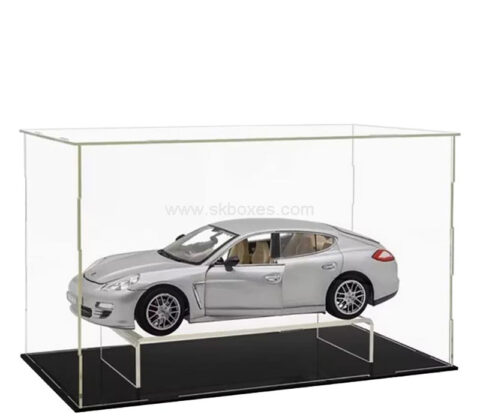 Custom acrylic dustproof model car showcase
