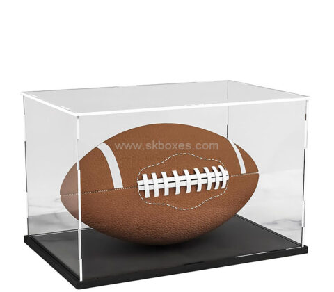 Custom acrylic football showcase
