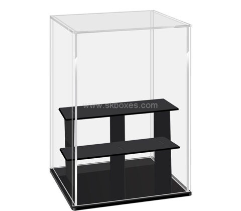 Custom acrylic 3 tiers showcase