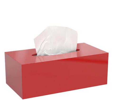 Custom acrylic lobbies facial napkin box