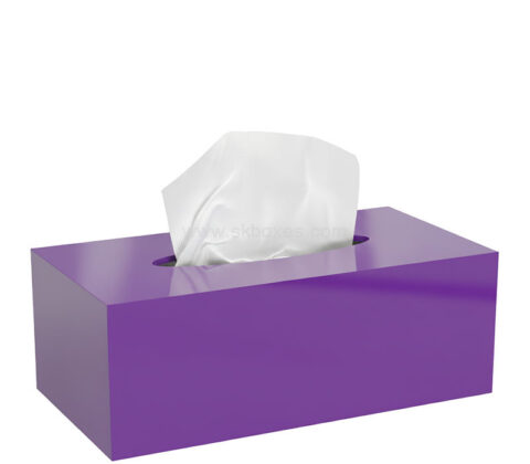 Custom acrylic hotel lobbies facial napkin box